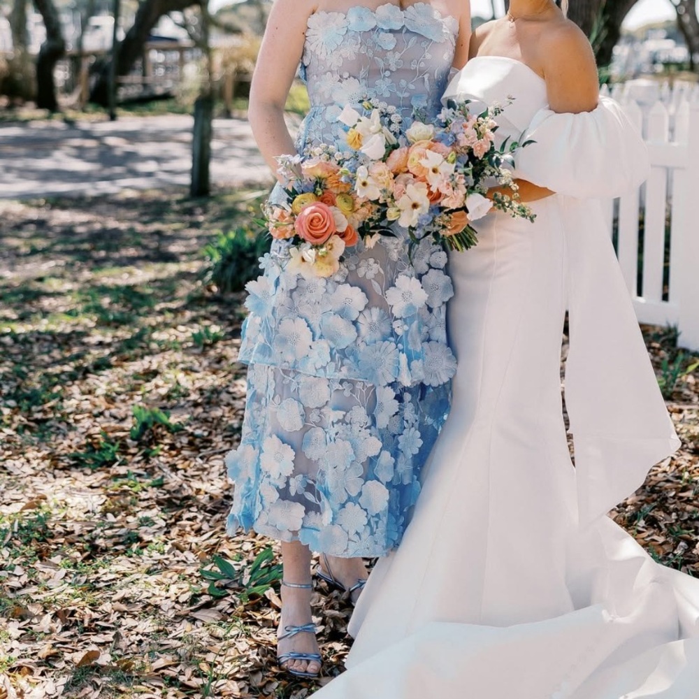 Elliatt Selene Dress in Blue